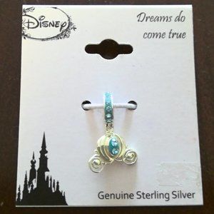 Disney Sterling Silver Cinderella Crystal Carriage